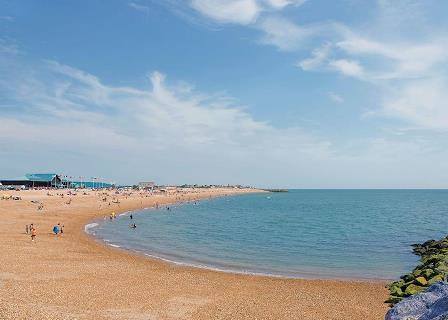 Beach at Seal Bay Holiday Park (formerly Bunn Leisure Holiday Park)